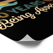 Vintage 1952 Birthday Guitar Lovers 70th Birthday Poster (Hoek)