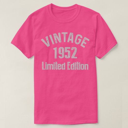 Vintage 1952 t-shirt (Design voorkant)