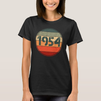 Vintage 1954 Geboortedatum vrouwen 1954, 1954 T-shirt