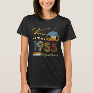 Vintage 1955 - 66e verjaardag t-shirt