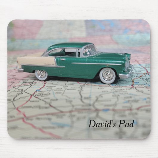 Vintage 1955: Kaart Muismat (Voorkant)