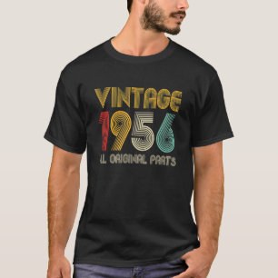 Vintage 1956 Alle oorspronkelijke onderdelen 66 ja T-shirt