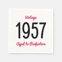 Vintage 1957 Gerijpt Tot In De Perfectie 60 Verjaa
