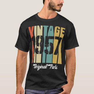 Vintage 1957 Originele onderdelen 64 jaar oude ver T-shirt