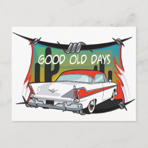 Vintage 1957 Plymouth Briefkaart