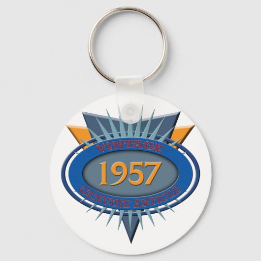 Vintage 1957 sleutelhanger (Voorkant)
