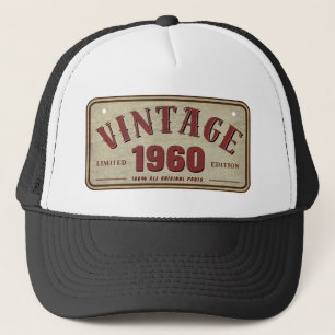 Vintage 1960 Limited Edition Alle Originele Onderd Trucker Pet