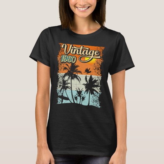 Vintage 1960 t-shirt (Voorkant)