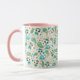 Vintage 1960's Kat Paisley Mok