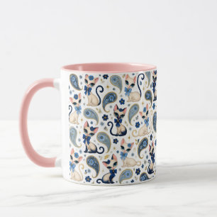 Vintage 1960's Kat Paisley Mok