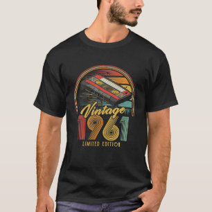 Vintage 1961 Retro Cassette 1961 65e Verjaardag 65 T-shirt