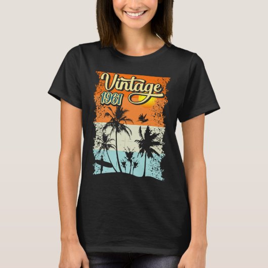 Vintage 1961 t-shirt (Voorkant)