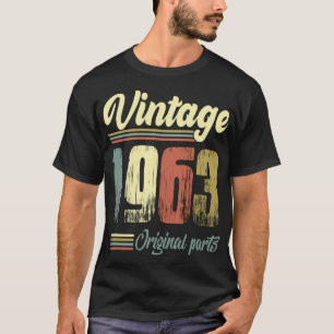 Vintage 1963 Vintage 1963 Oorspronkelijke onderdel T-shirt