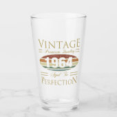 Vintage 1964 60e geboortedag glas (Voorkant)