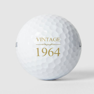 Vintage 1964 60e geboortedag golfballen