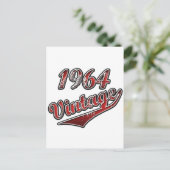 vintage 1964 briefkaart (Staand voorkant)
