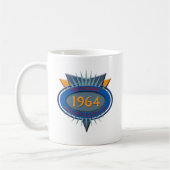 Vintage 1964 koffiemok (Links)
