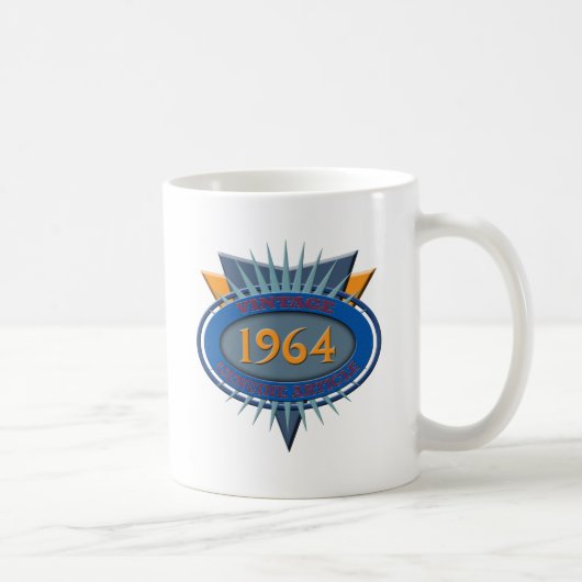 Vintage 1964 koffiemok (Rechts)