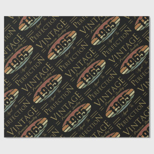 Vintage 1965 60ste verjaardag cadeaupapier