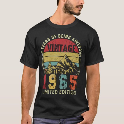 Vintage 1965 t-shirt (Voorkant)