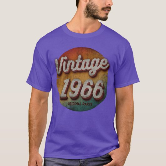 VINTAGE 1966 ORIGINAL PARTS family T-shirt (Voorkant)
