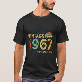Vintage 1967 Originele Onderdelen Retro Funny 53e T-shirt