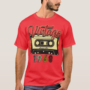 Vintage 1968 Cassettebandje met de grootste hits T-shirt