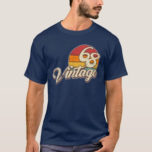 Vintage 1968 t-shirt (Voorkant)