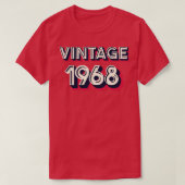 Vintage 1968 t-shirt (Design voorkant)