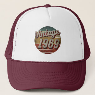 VINTAGE 1969 MANNEN VROUWEN BIRTHDAY GIFT TRUCKER PET