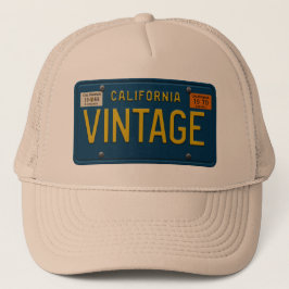 Vintage 1969 | Retro California Autokenteken Surf Trucker Pet