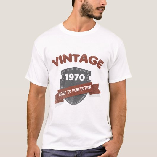 Vintage 1970 t-shirt (Voorkant)
