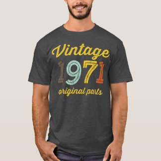 Vintage 1971 Oorspronkelijke onderdelen T-shirt