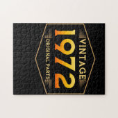 Vintage 1972 legpuzzel (Horizontaal)