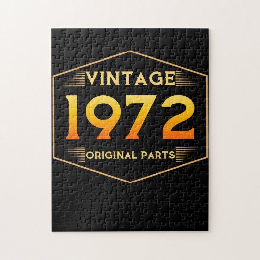 Vintage 1972 legpuzzel (Verticaal)