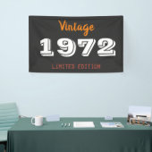 Vintage 1972 Limited Edition Banner – Retro 54th (Beurs)