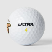 Vintage 1973 aangepaste golfballen (Logo)