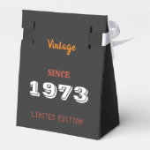 Vintage 1973 jaar gelimiteerde editie 503ste Verja Bedankdoosjes (Achterkant)