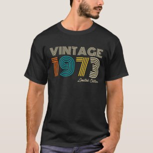 Vintage 1973 Limited Edition 53e verjaardag T-shirt