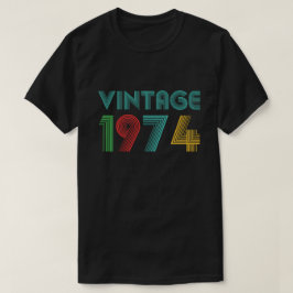 Vintage 1974, 50ste verjaardagscadeau t-shirt