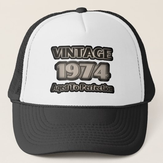 Vintage 1974 - Geavanceerd Trucker Pet (Voorkant)