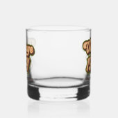 Vintage 1974 op maat gemaakte glazen tumbler (Rechts)