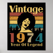 Vintage 1974 poster (Voorkant)