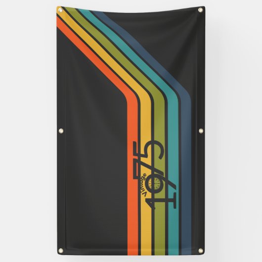 Vintage 1975 Design Party Spandoek (Verticaal)