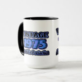 Vintage 1975 - Geavanceerd Mok (Voorkant links)