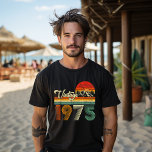 Vintage 1975 Limited Edition 50th Birthday T-shirt<br><div class="desc">50 jaar oude cadeaus  1975 Limited Edition 50th Birthday T-shirt</div>
