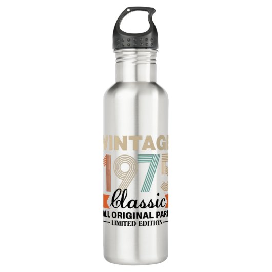 Vintage 1975 waterfles  (Voorkant)