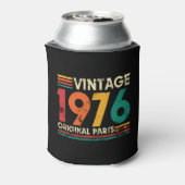 Vintage 1976 50e verjaardag blikjeskoeler (Blikje Achterkant)