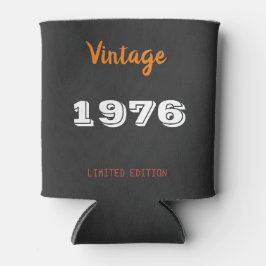 Vintage 1976 50th Birthday – Retro Drink Holder Blikjeskoeler