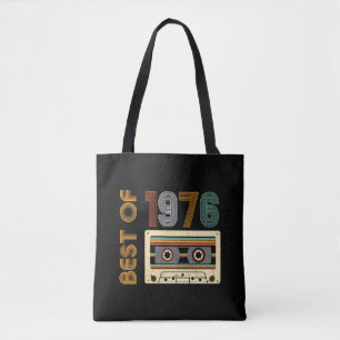 Vintage 1976 Gemaakt in 1976 70ste verjaardag 50 j Tote Bag